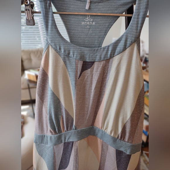 NWOT Prana Maxi Dress with internal Bra - XL - Picture 5 of 8